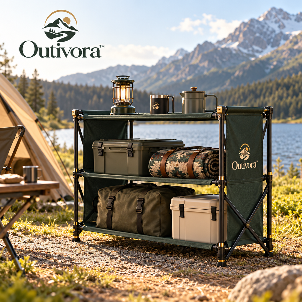 Outivora™ Outdoor Gear Storage Shelf
