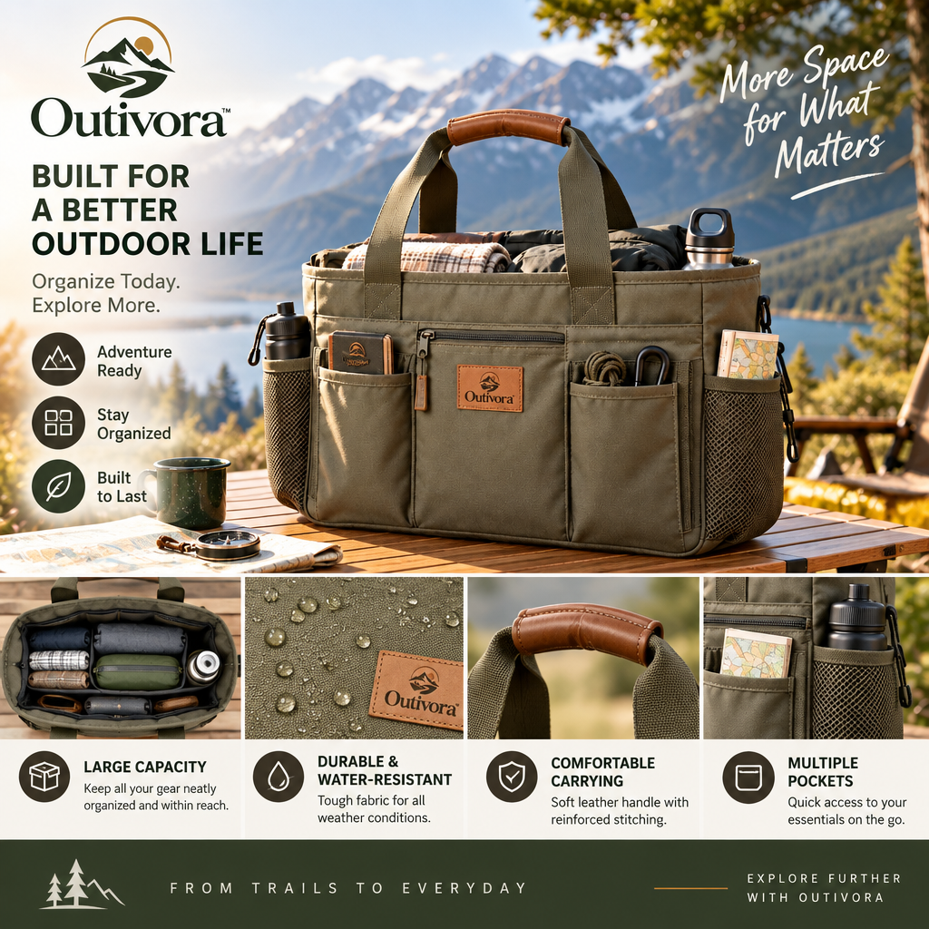 Outivora™ Outdoor Travel Organizer Tote