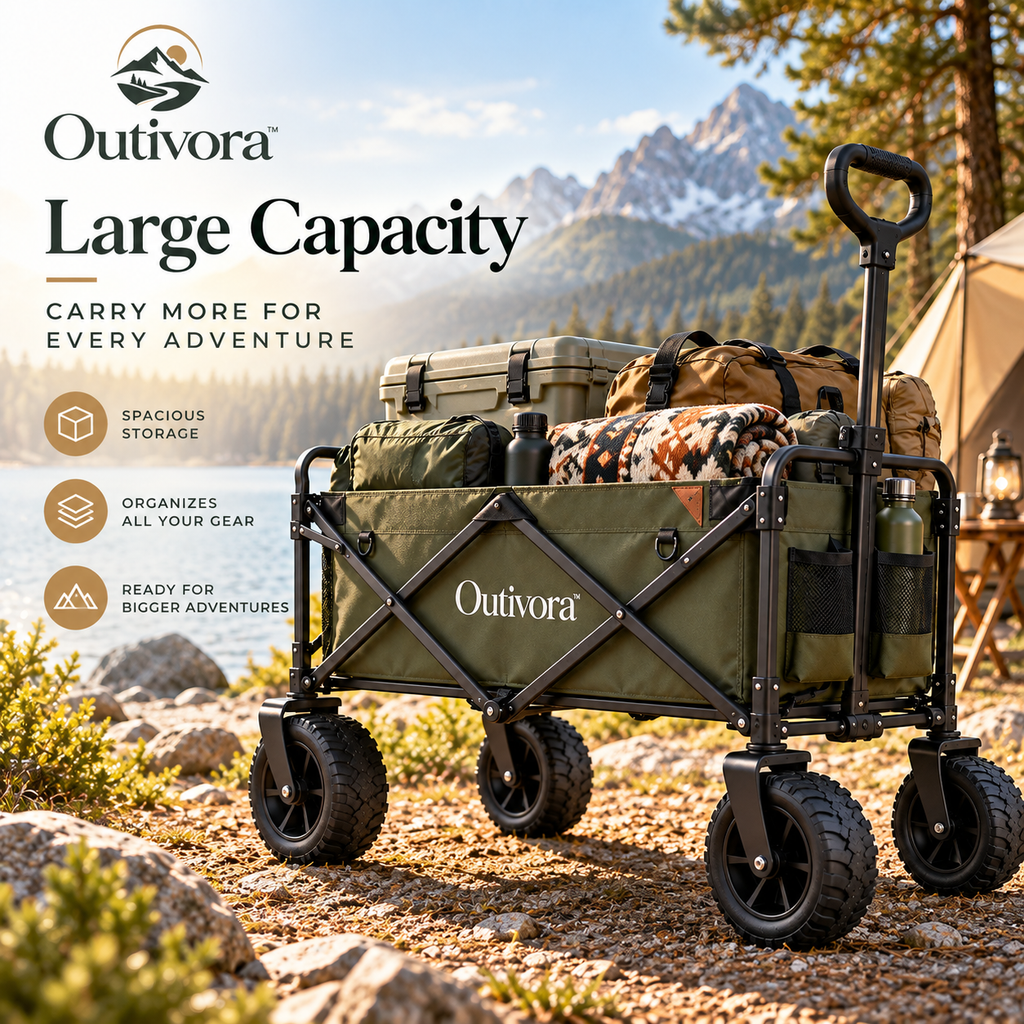 Outivora™ Portable Folding Camping Wagon
