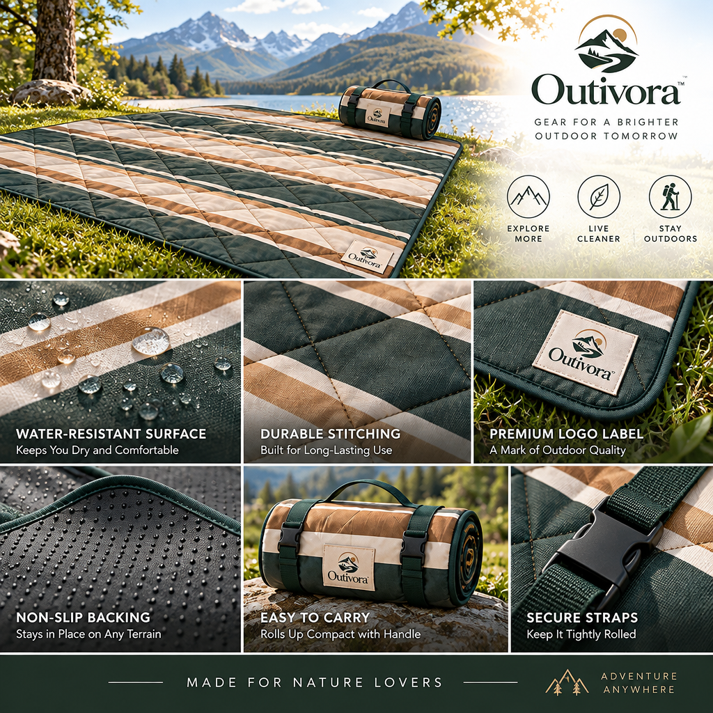 Outivora™ Insulated Outdoor Picnic Blanket