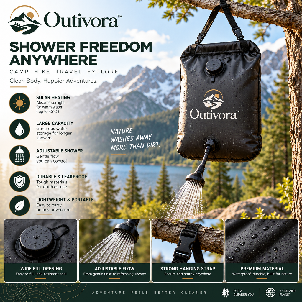 Outivora™ Portable Camping Shower Bag