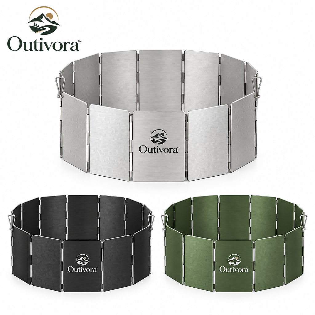 Outivora™ Portable Camping Windshield