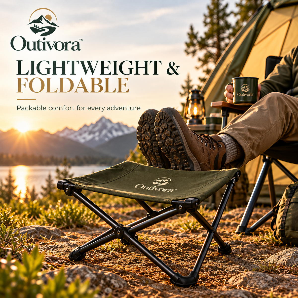 Outivora™ Portable Camping Foot Rest