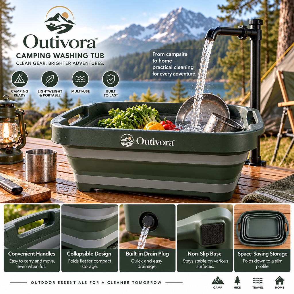 Outivora™ Collapsible Camping Sink