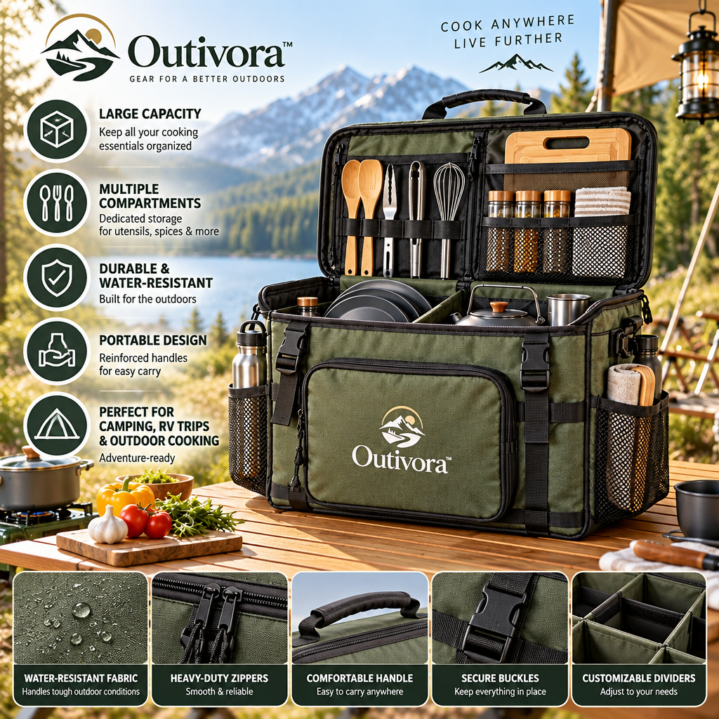 Outivora™ Portable Camping Kitchen Organizer