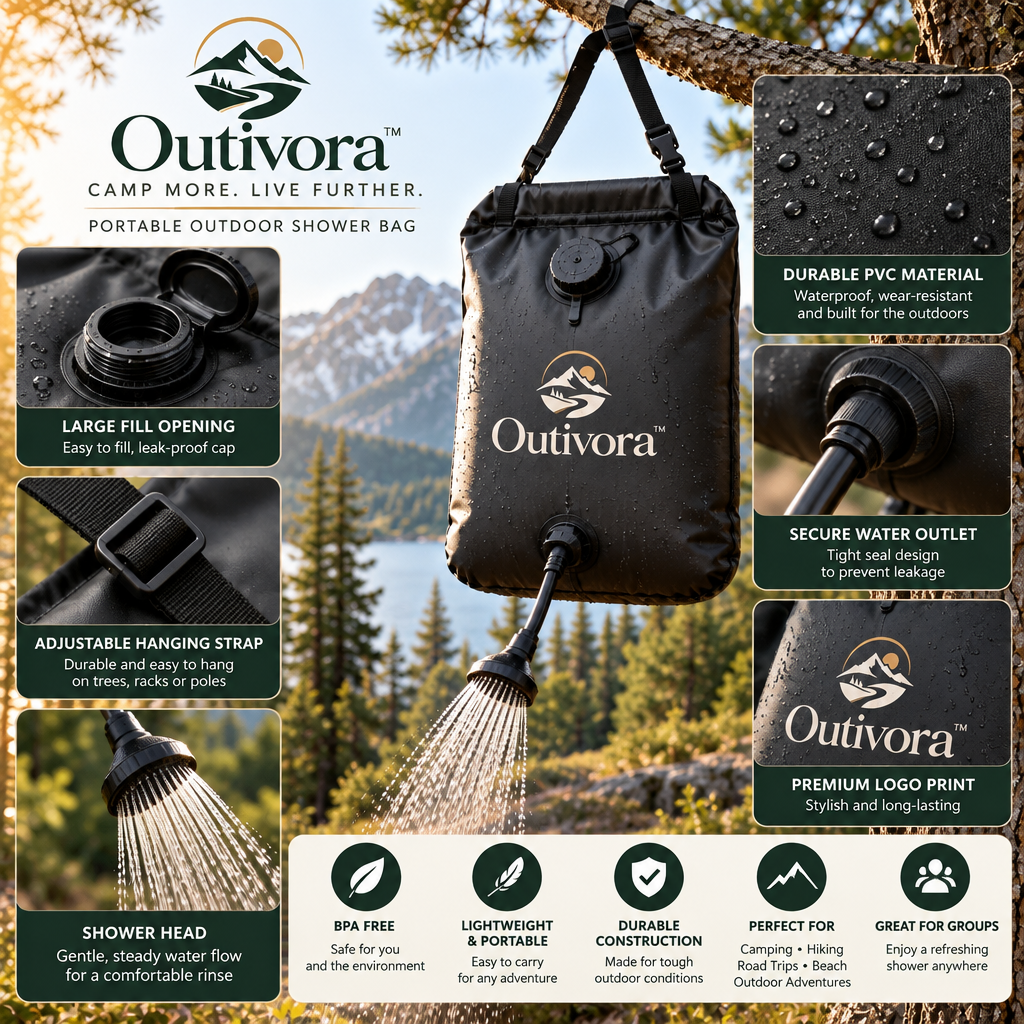 Outivora™ Portable Camping Shower Bag