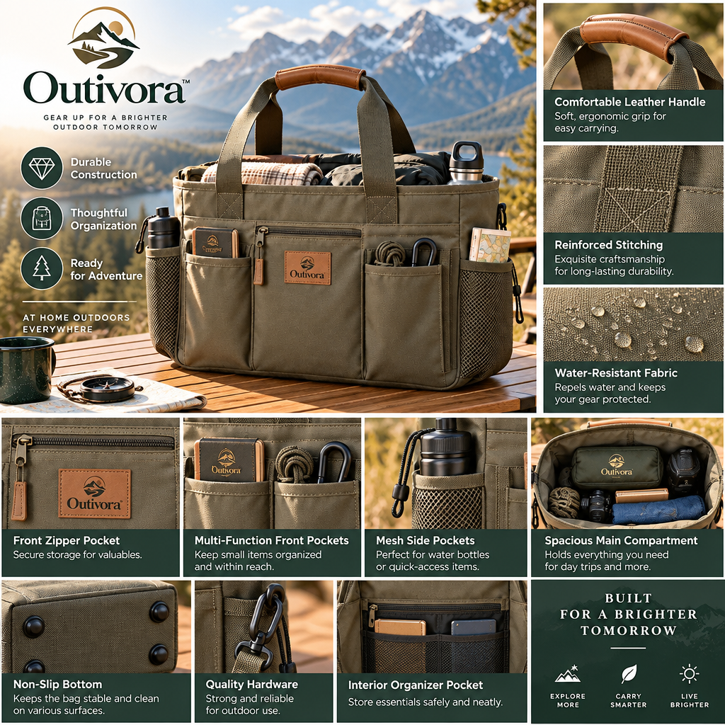 Outivora™ Outdoor Travel Organizer Tote